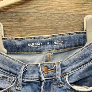 Old Navy girls Rockstar stretch Jeggings jeans